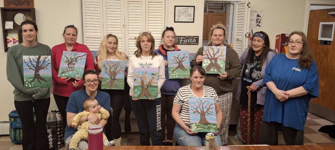 Community activity at Josh Stevens Recovery Community Center